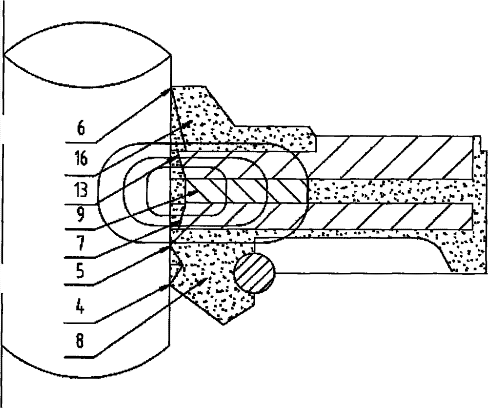 Self-healing seal device based on magnetorheological rubber and magnetorheological grease and reciprocating mechanism