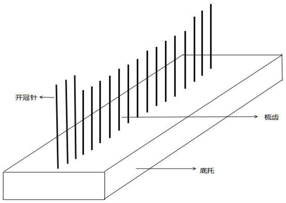 Method for collecting tobacco anther and pollinating