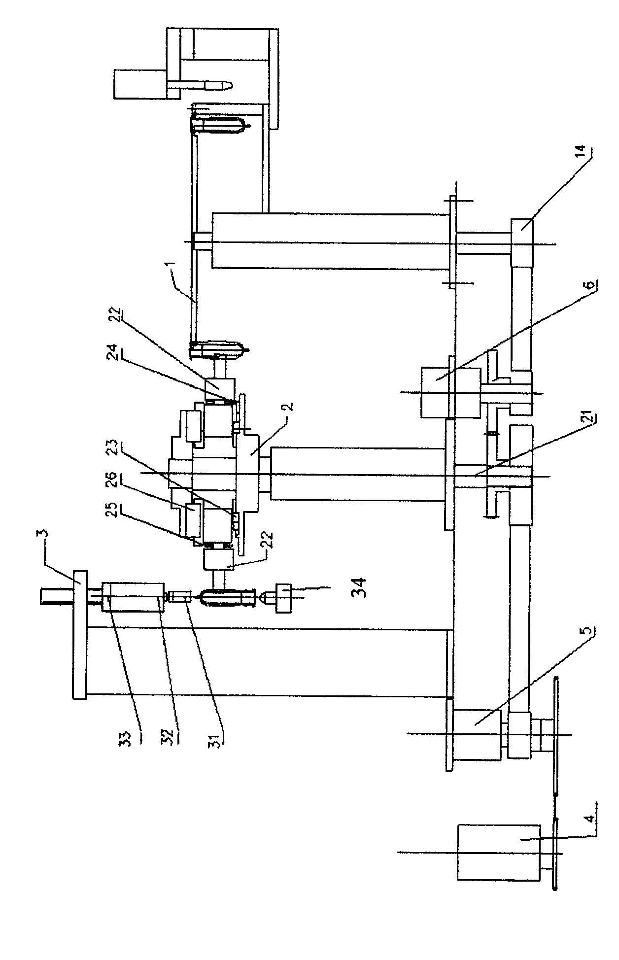 Automatic blank-feeding system and bottle blower