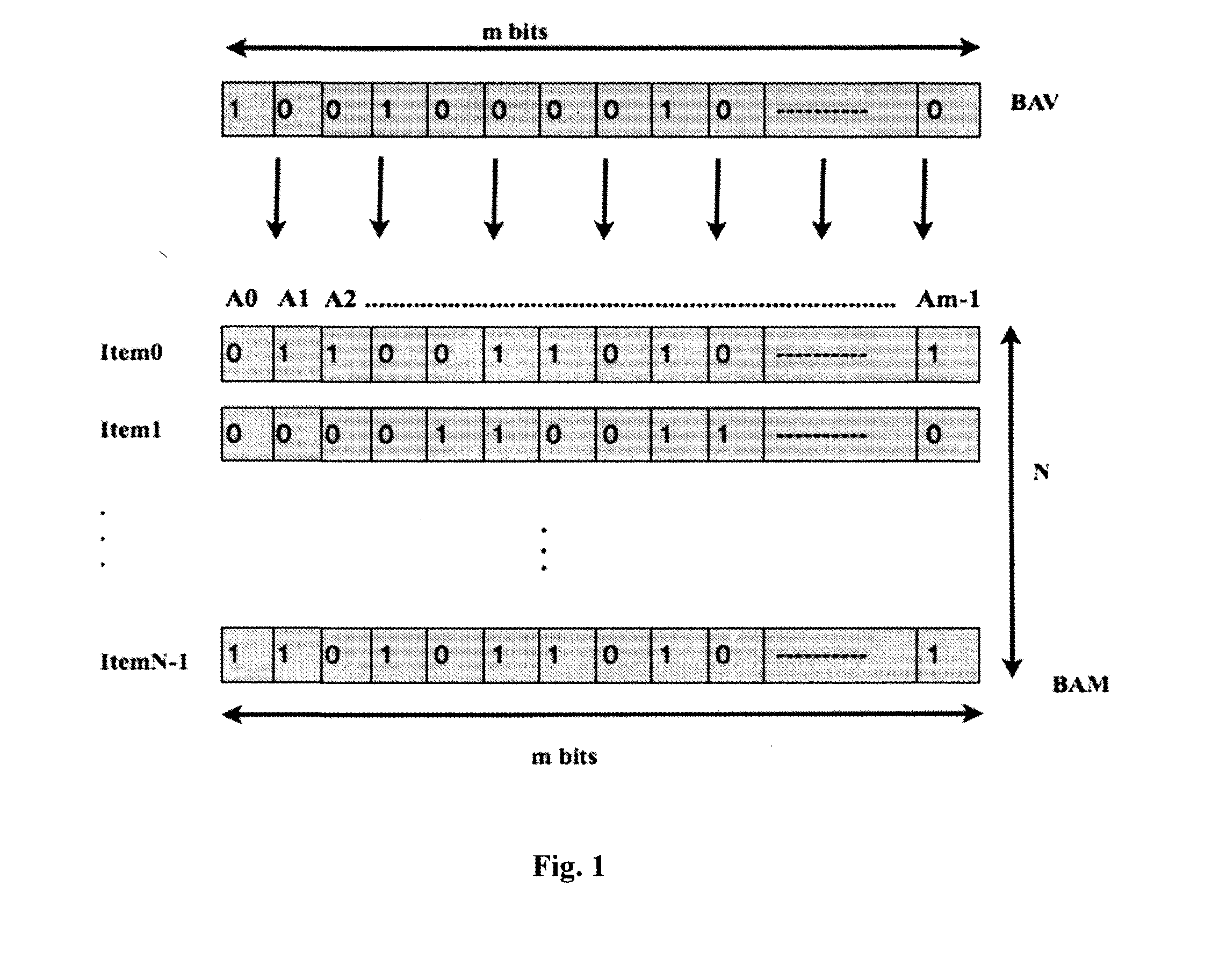 System and method for approximate searching very large data