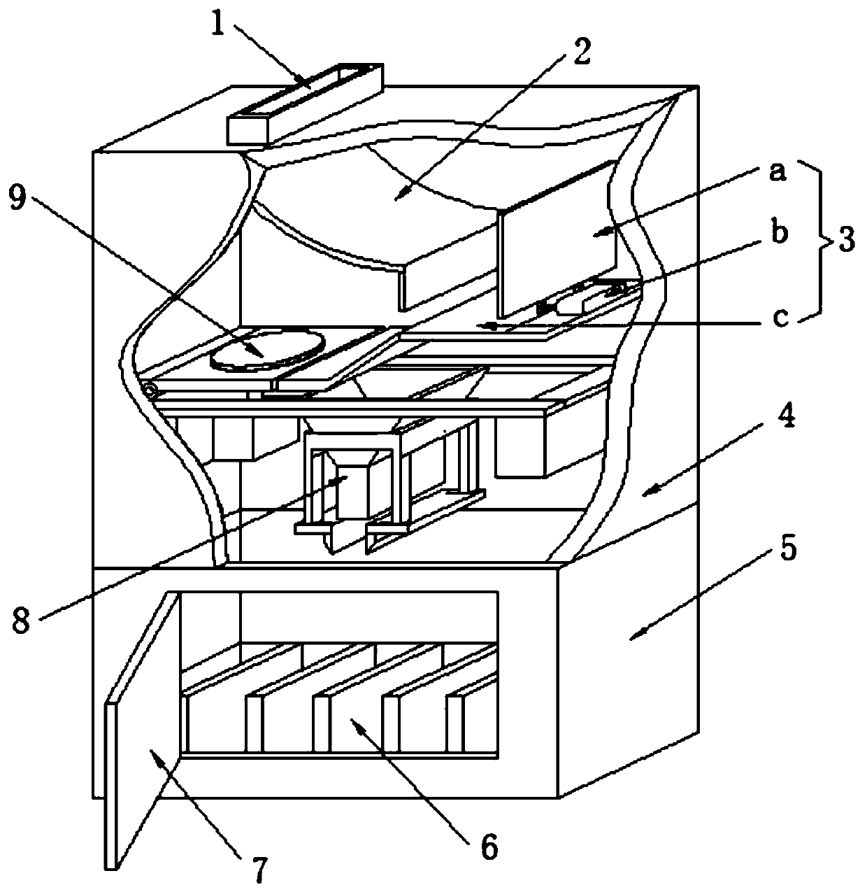 A book fast finishing robot