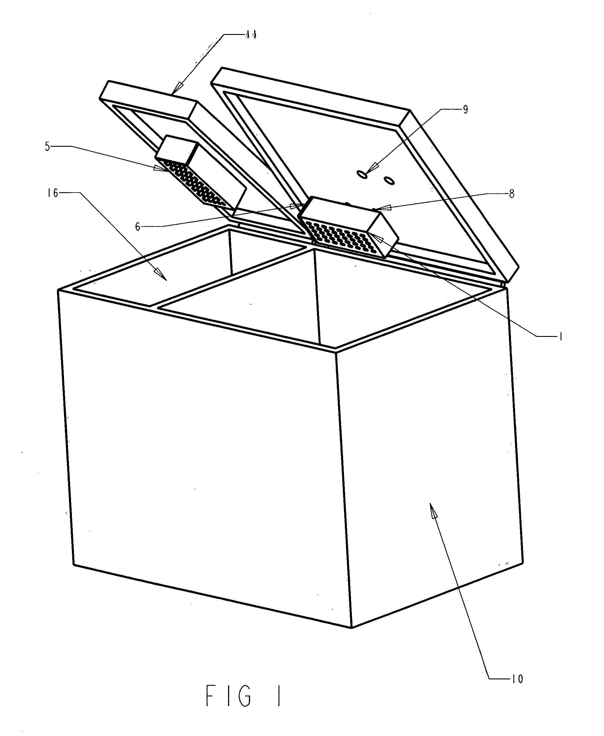 Dry ice delivery method that controls the temperature of cooling compartment(s)