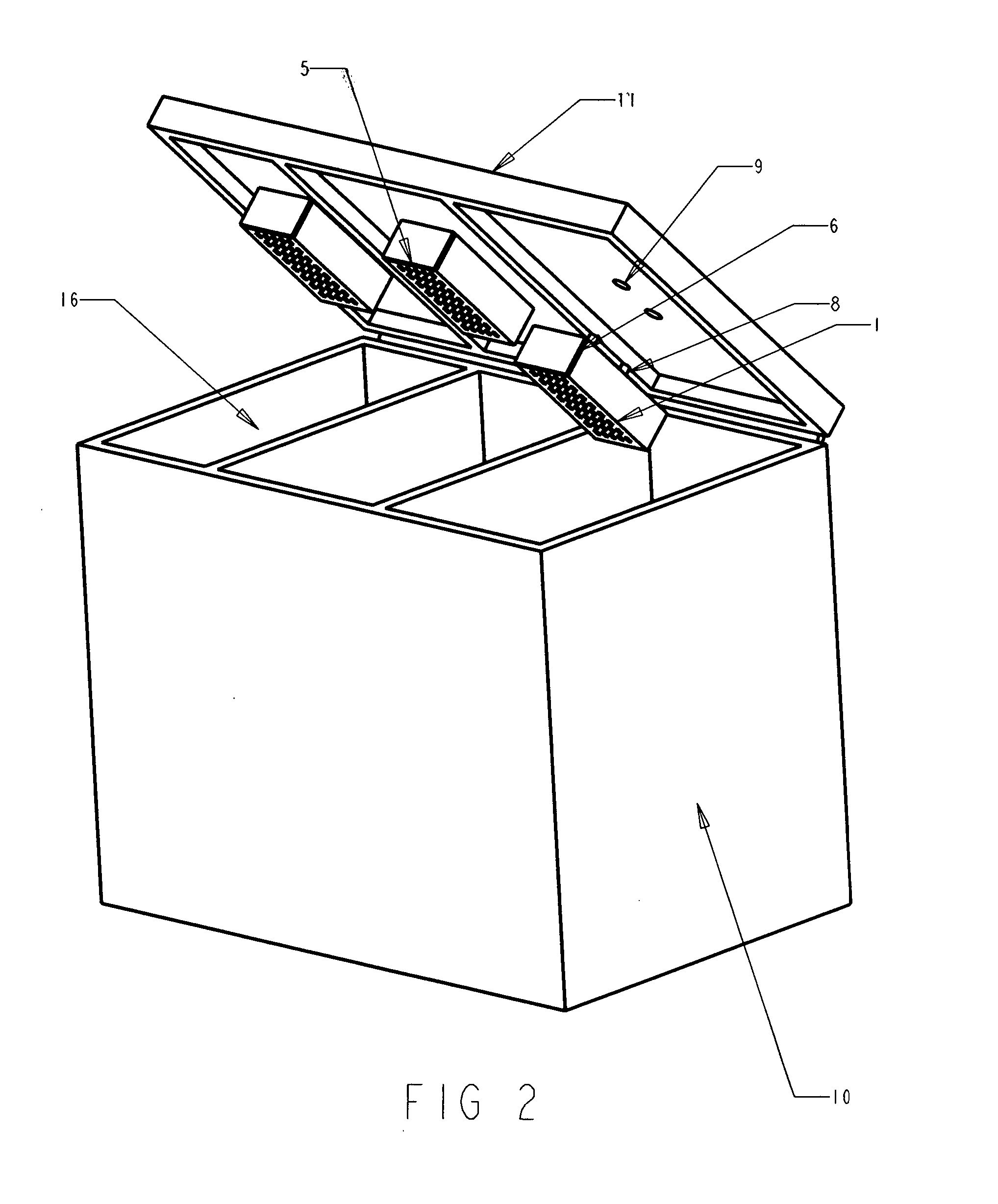 Dry ice delivery method that controls the temperature of cooling compartment(s)