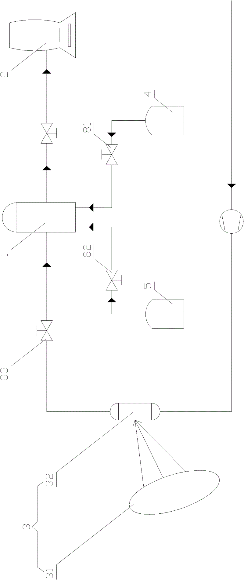 Blast furnace hot-blast stove combustion air preheating system and preheating method