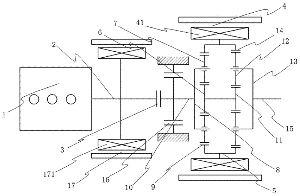 Hybrid electric vehicle power system