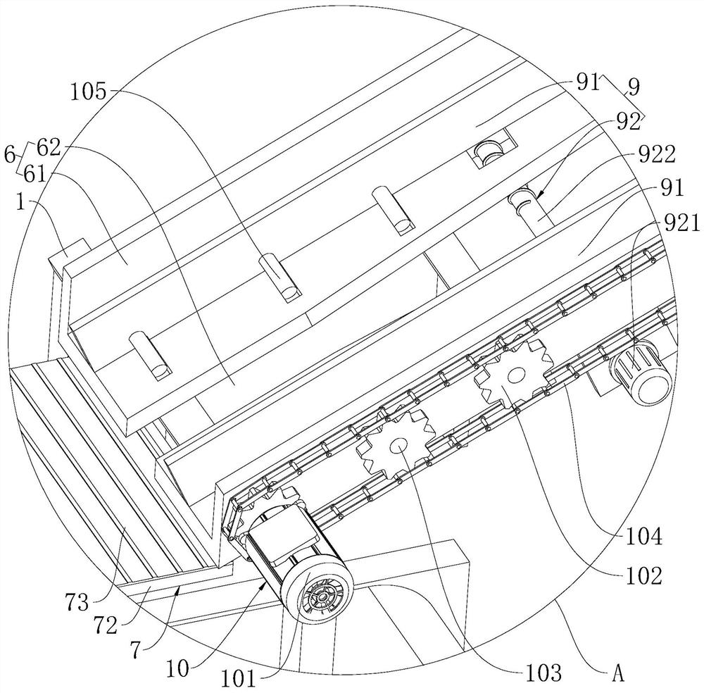 Automatic lubricating oil filling cover sealing device