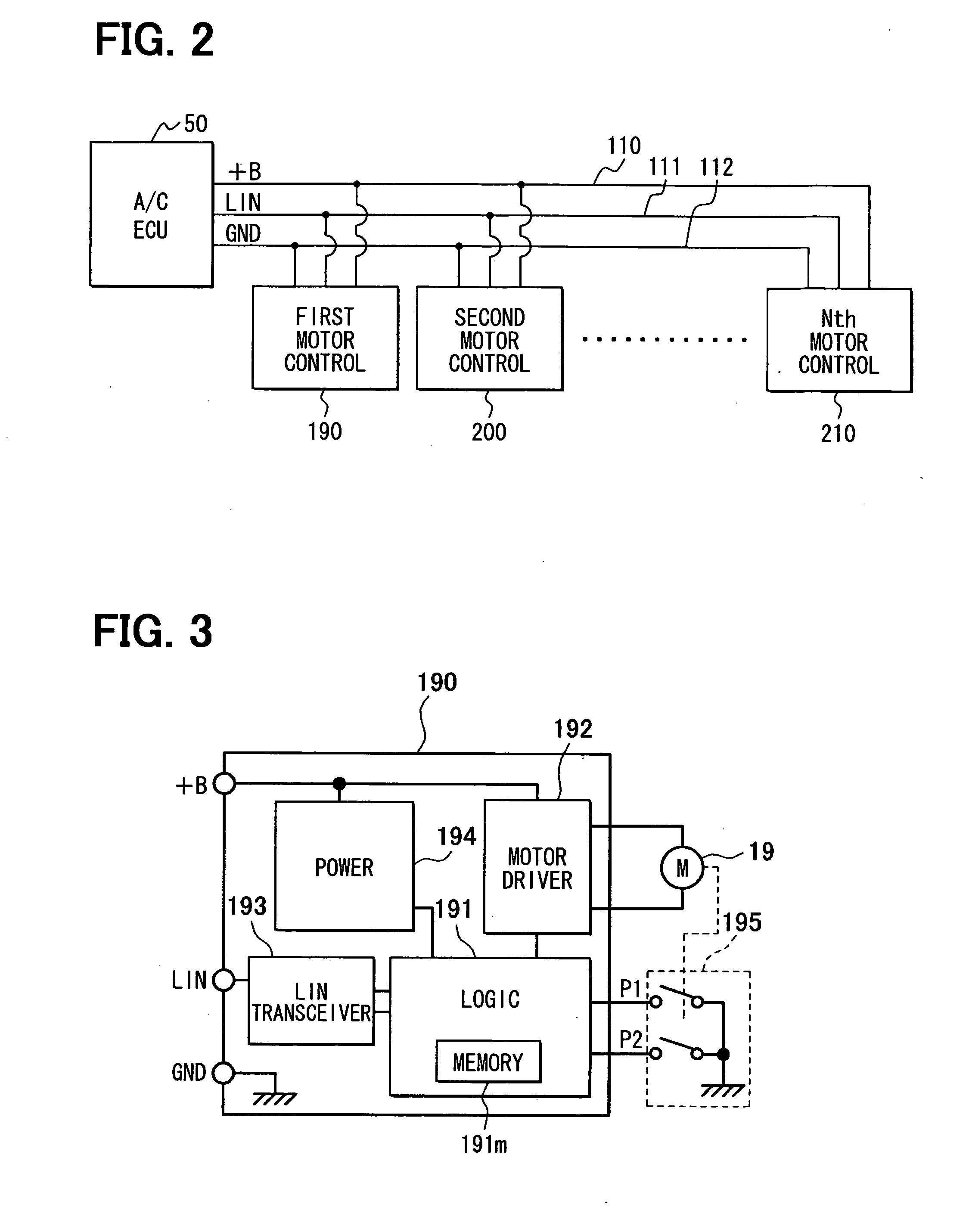 Servomotor control circuit