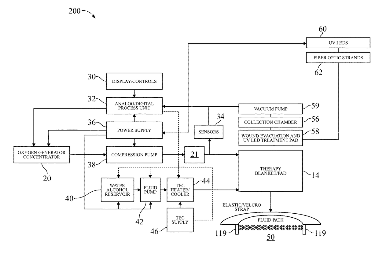 Wound care and infusion method and system utilizing a therapeutic agent