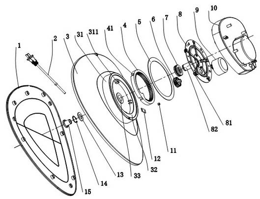 Oscillating mechanism of tower fan