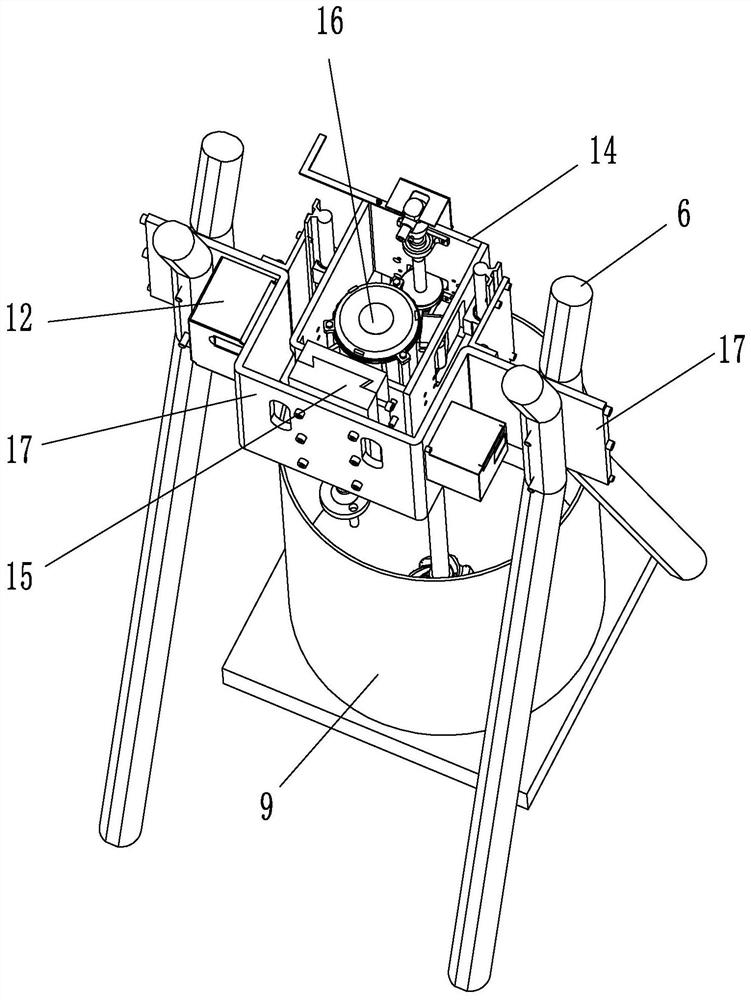 A vertical water simulation experimental device and experimental method for the purification process of aluminum melt