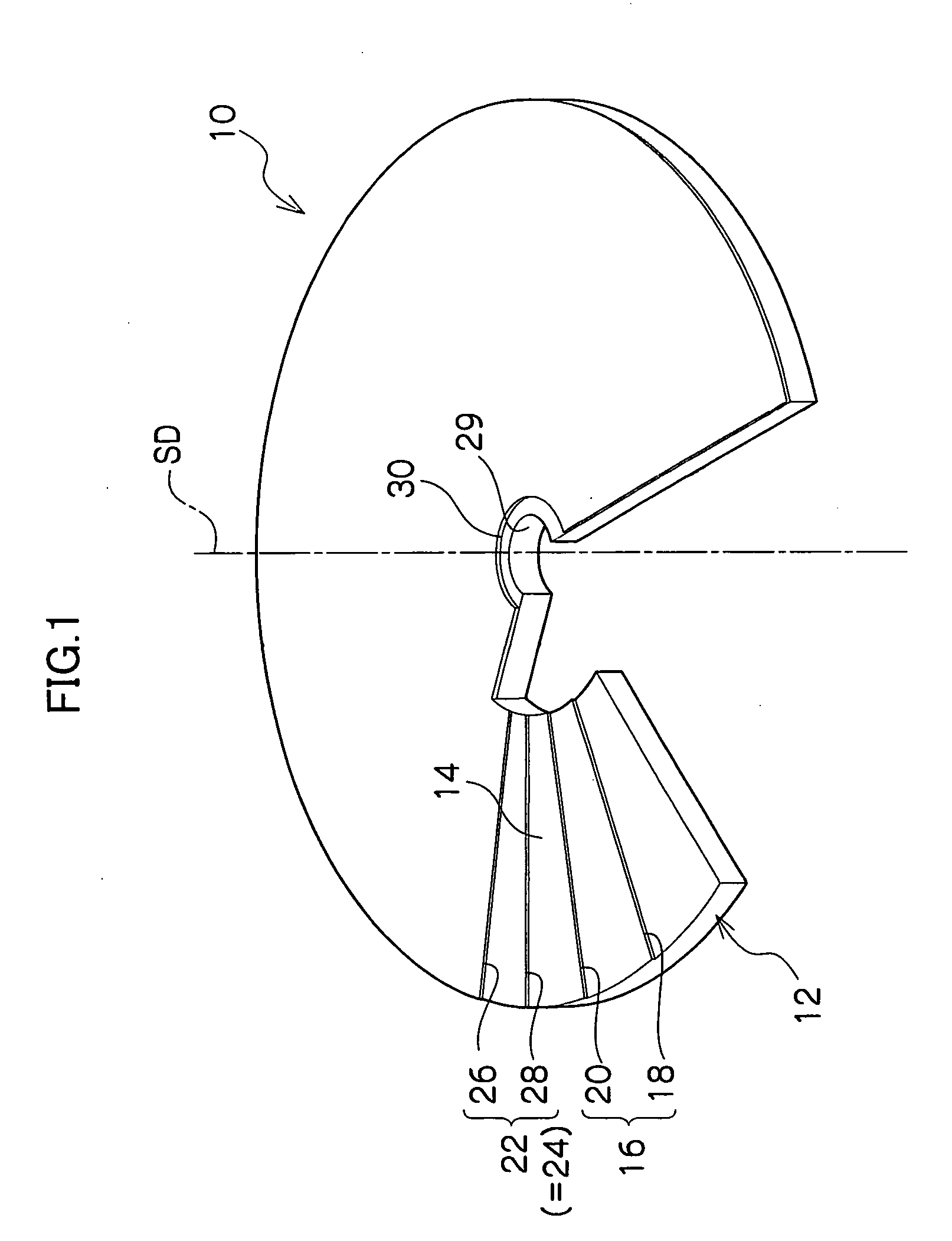 Alignment device for fabricating optical disk