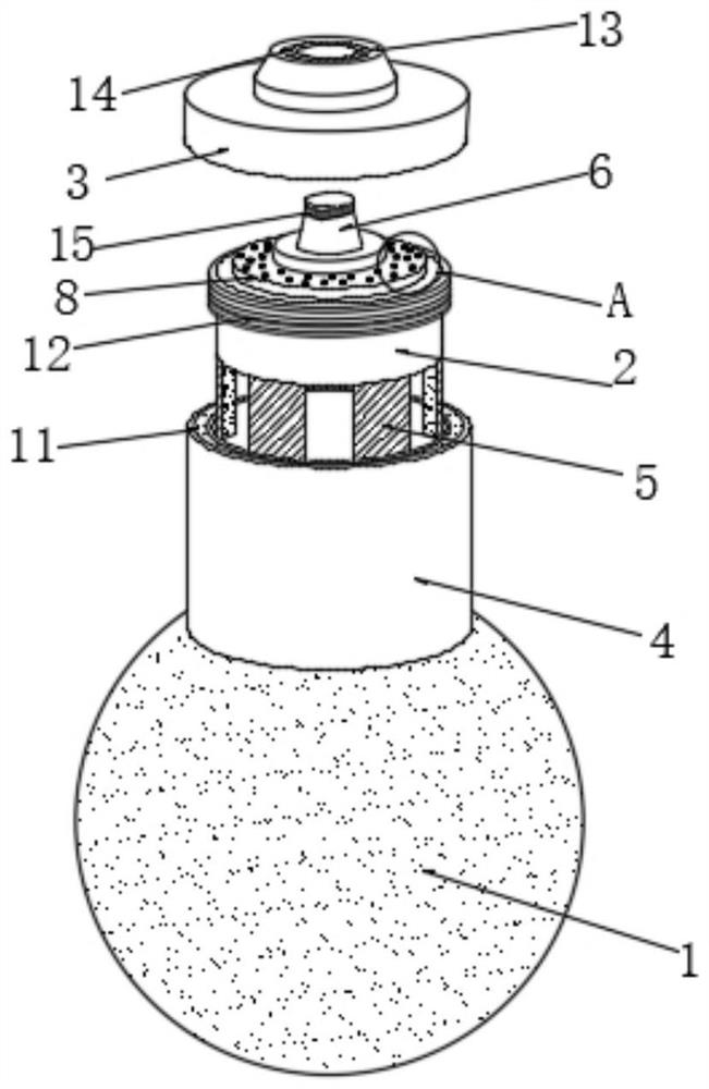 LED lighting fixture and method for accelerating heat dissipation