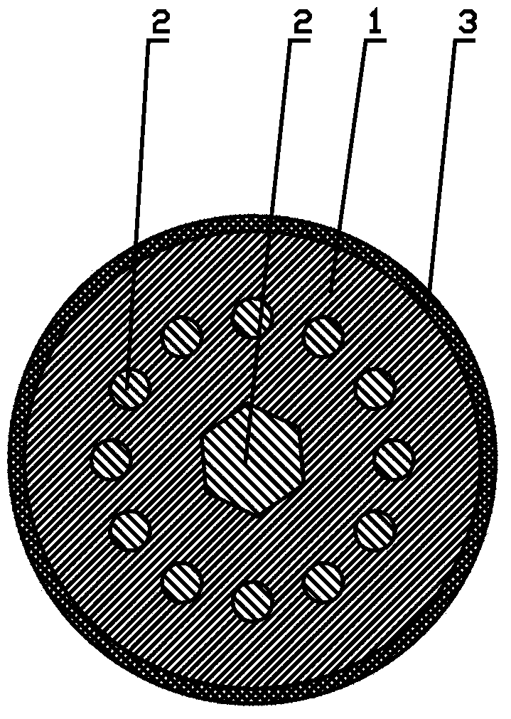 Cigarette filter rod provided with natural mineral and plant fiber composite additive