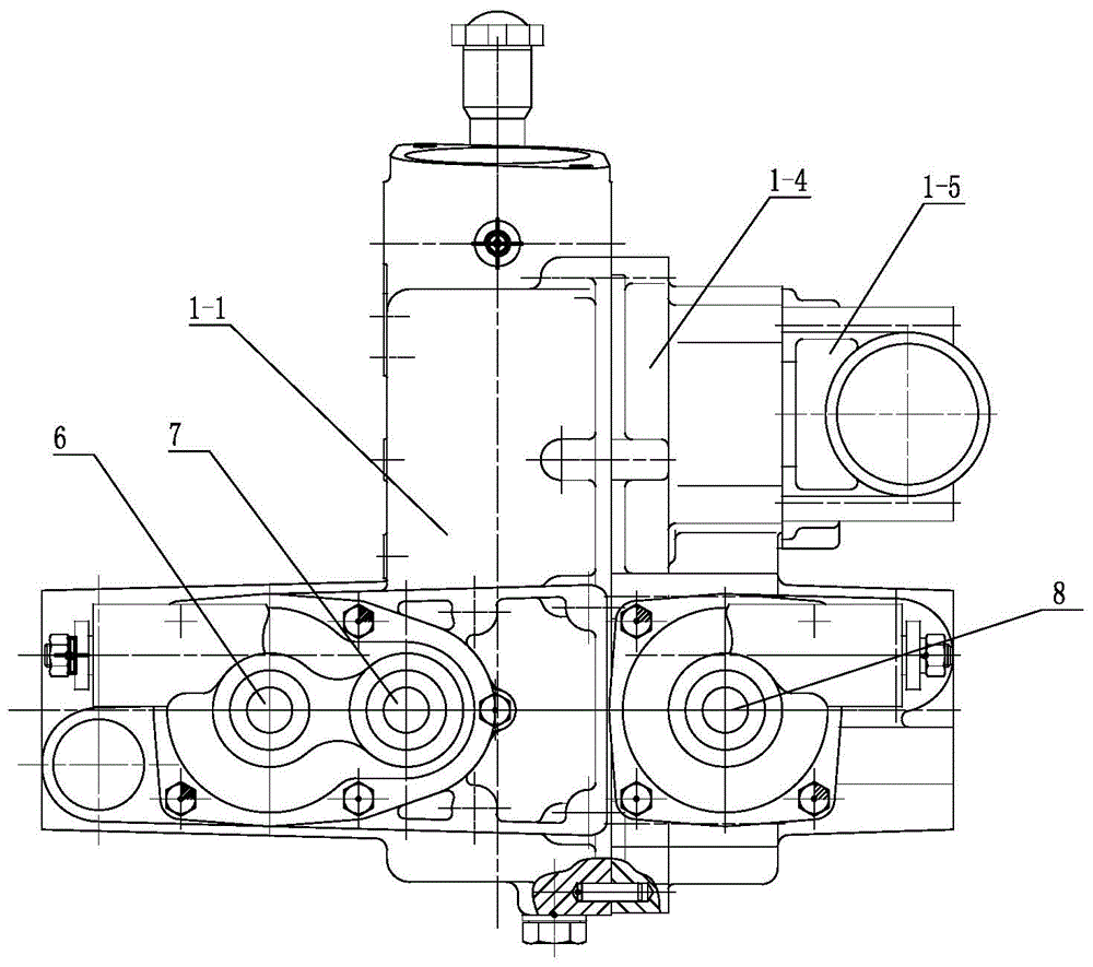 Rice transplanter type vehicle transmission