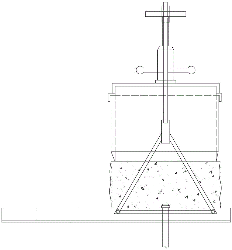 Apparatus for preparing and testing soil-rock interface sample for on-site direct shear test