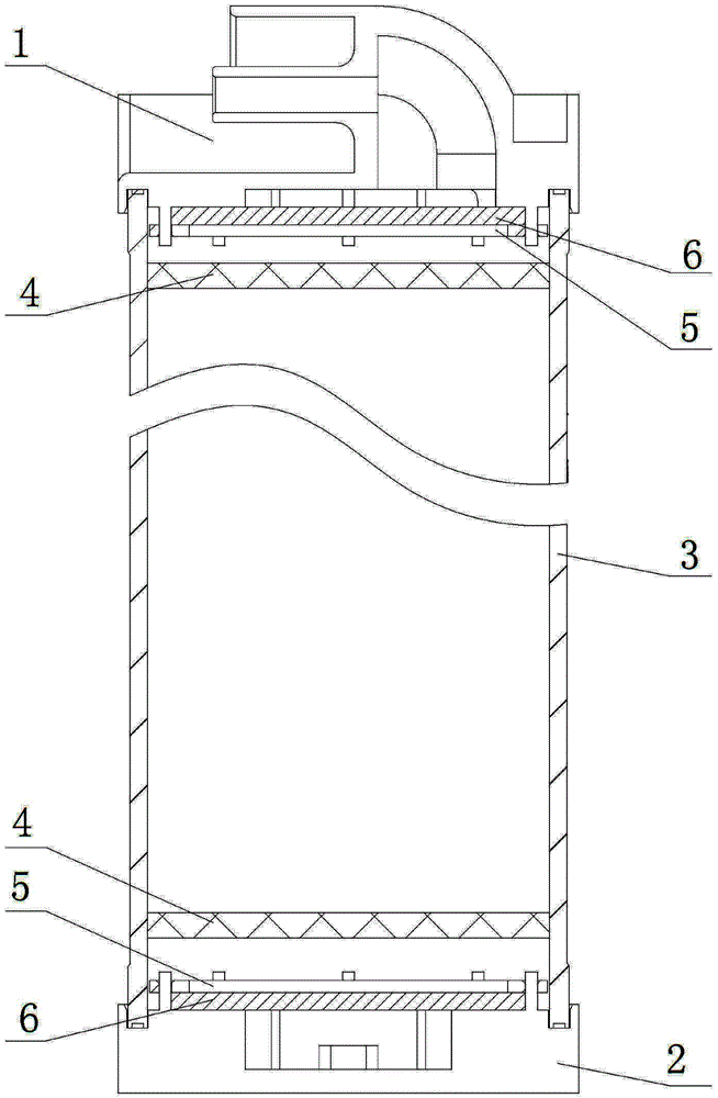 A kind of purification column production process for water purifier