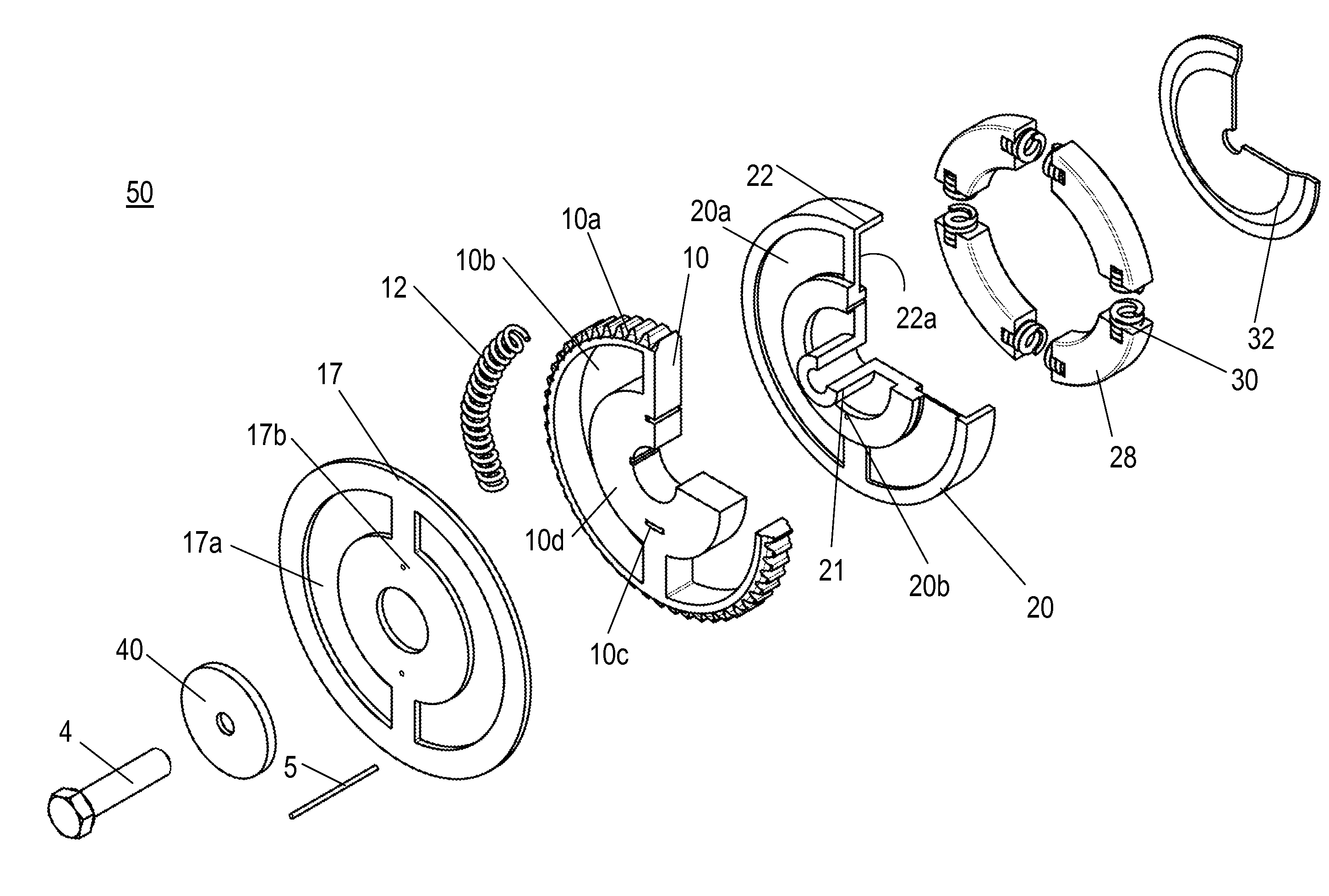 Sprocket with damper and compensator