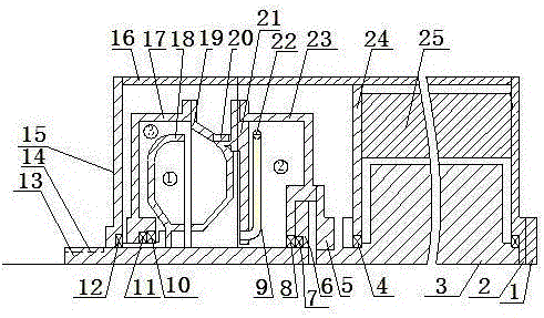 Hydraulic soft start motor