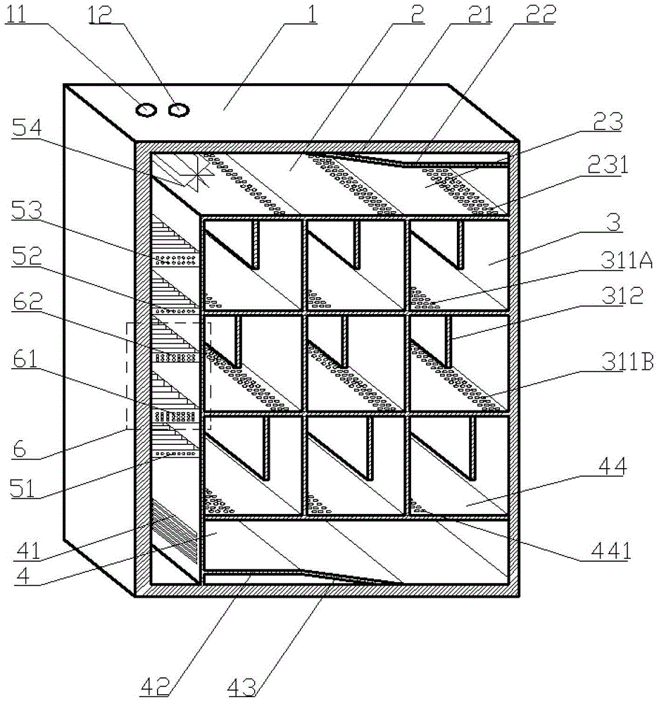 A vertical air supply type heat pump constant temperature equipment