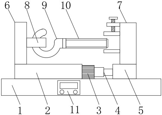 Lifting hook monitoring device for tower crane