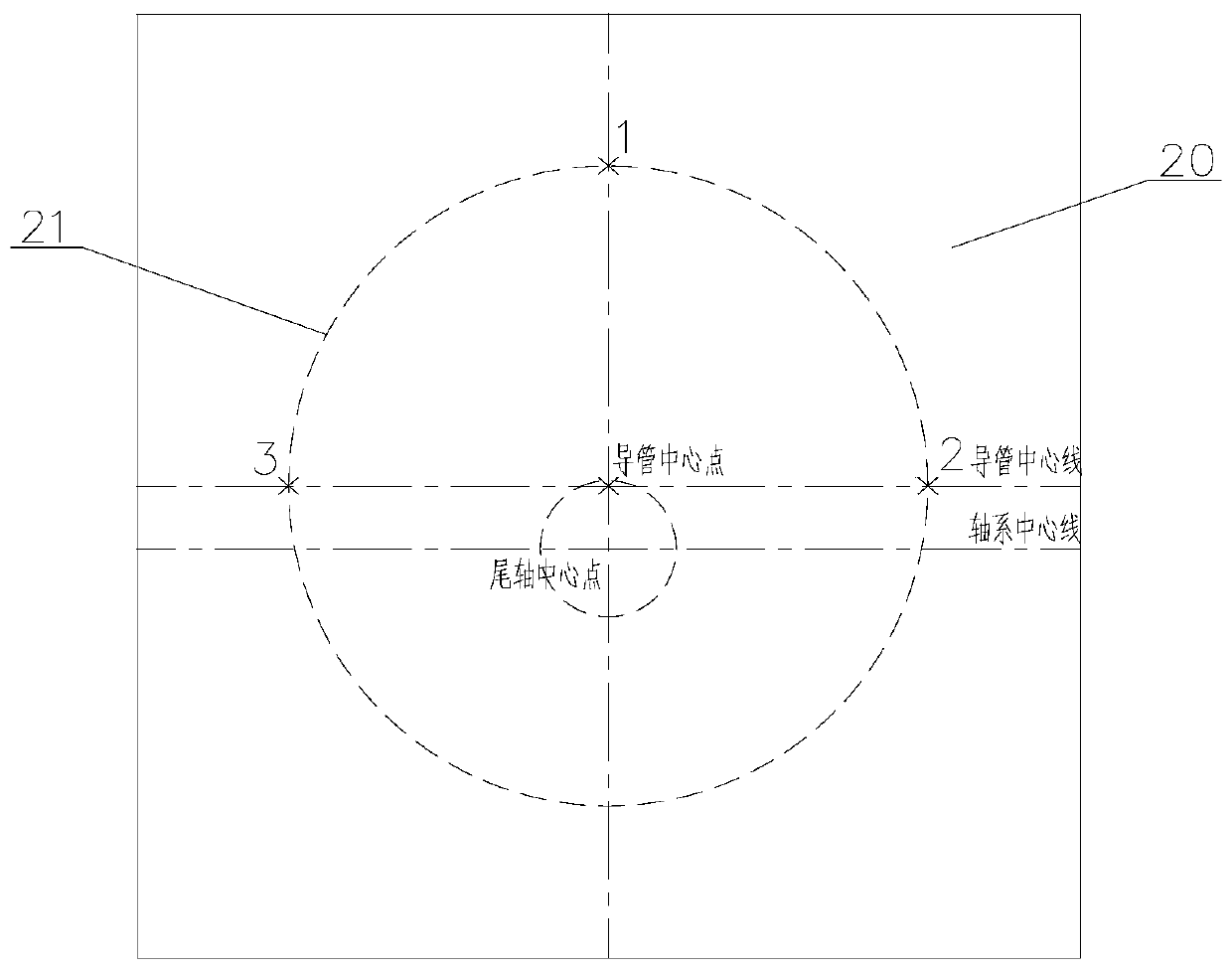 A segmented installation method for energy-saving ducts of super-large oil tankers