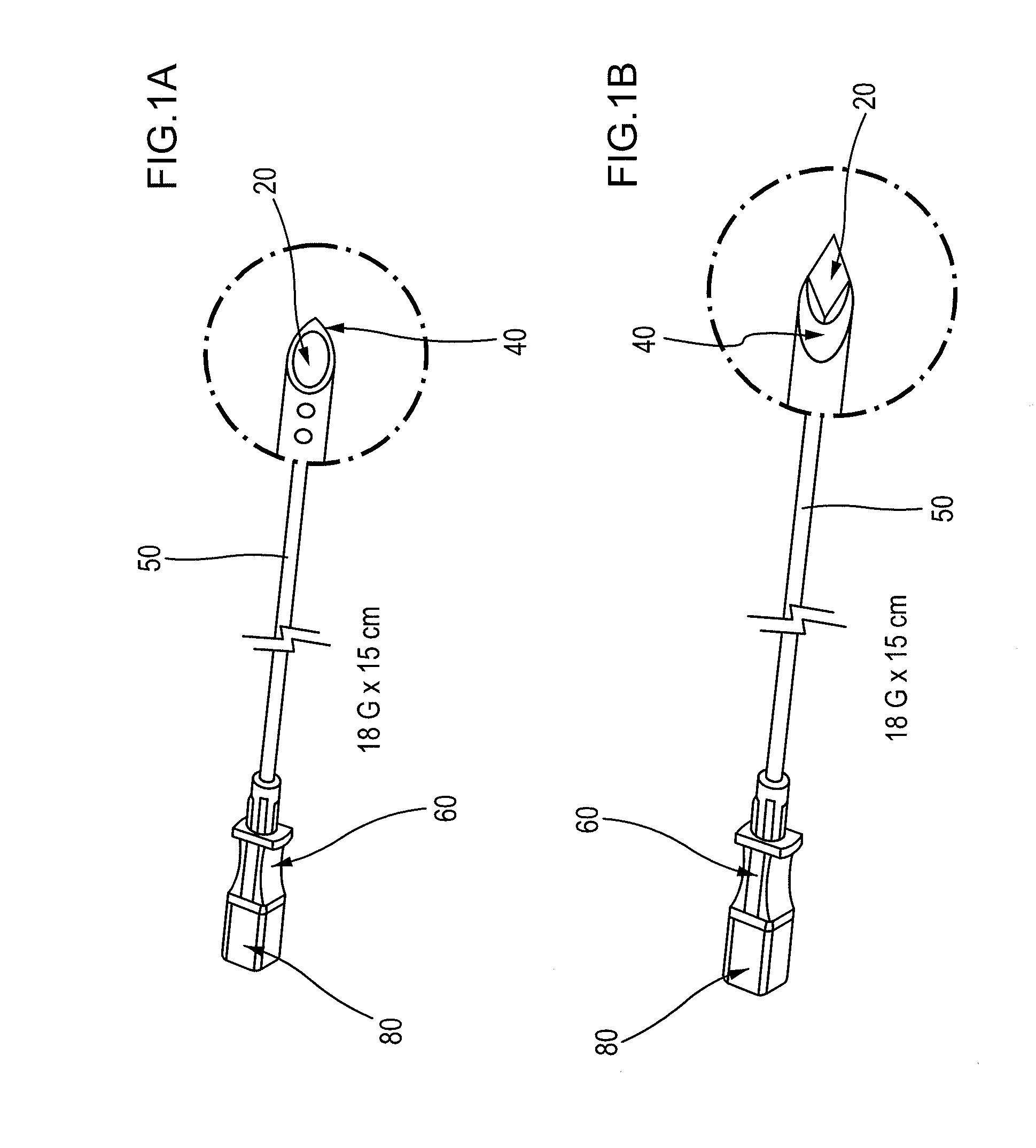 Fine needle aspiration biopsy device