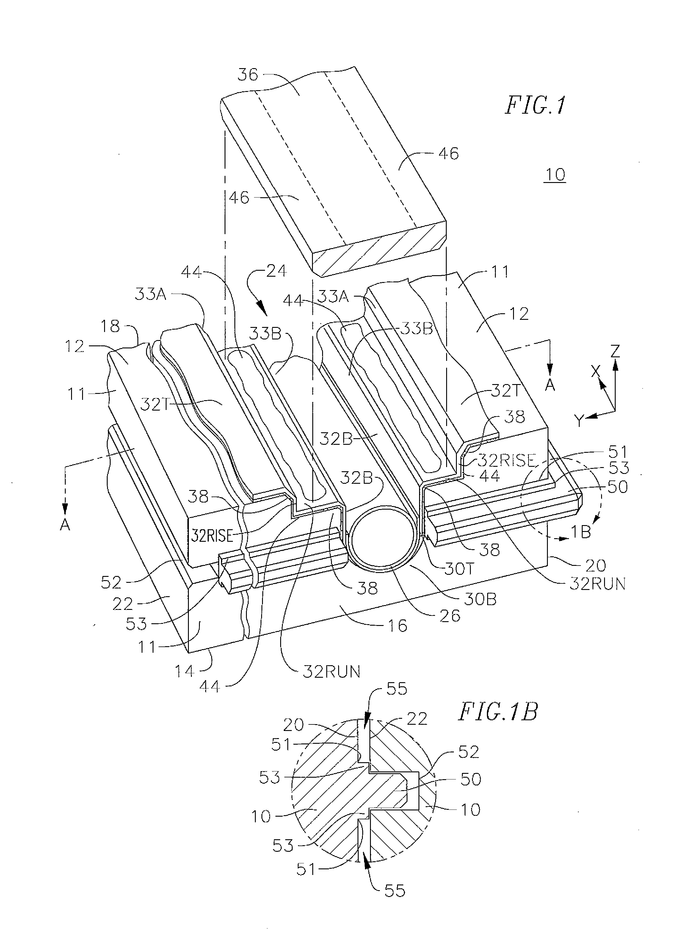 Impact and/or sound deadening hydronic sub-flooring panel and related system and method