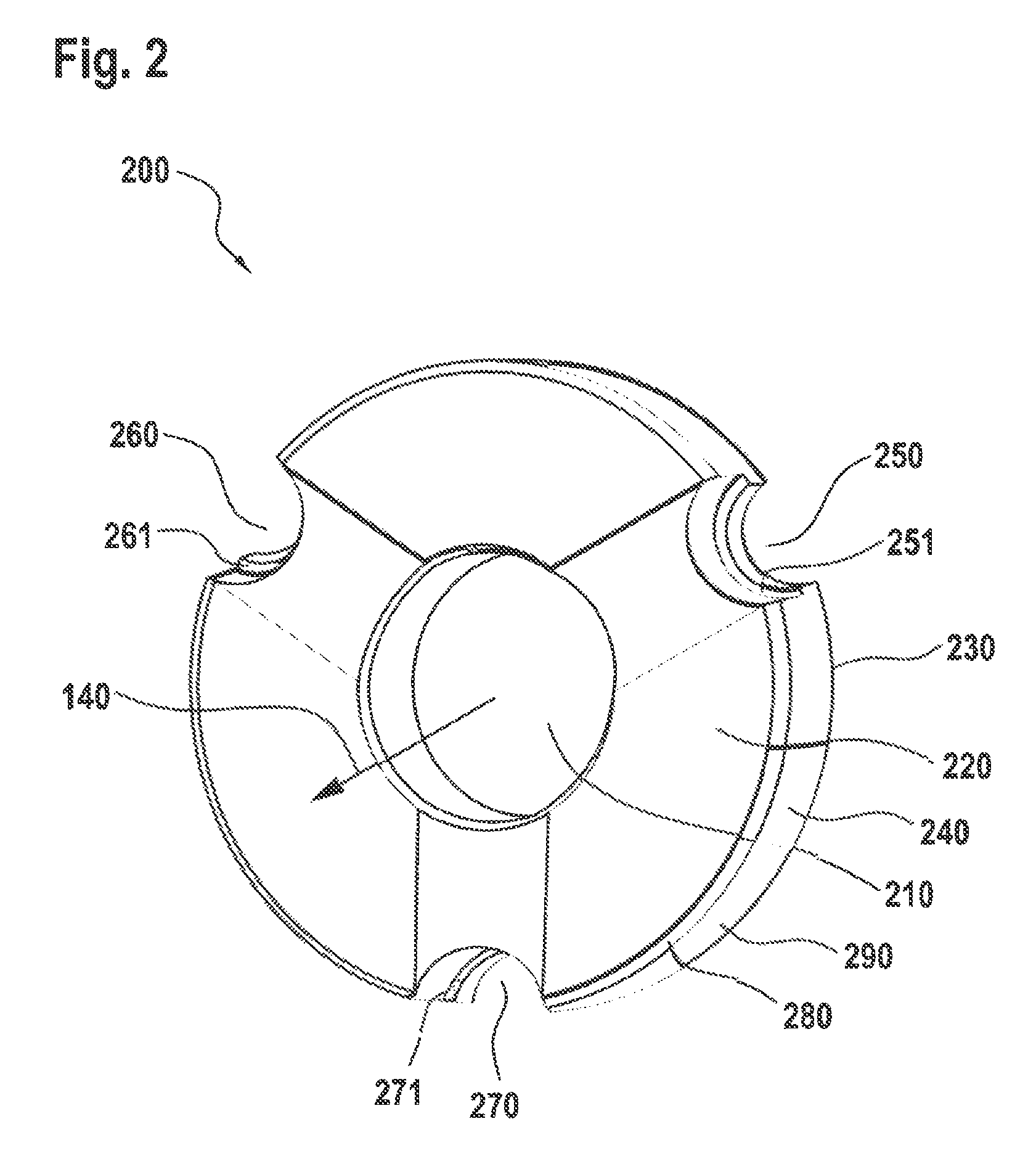 Liquid pump with axial thrust washer