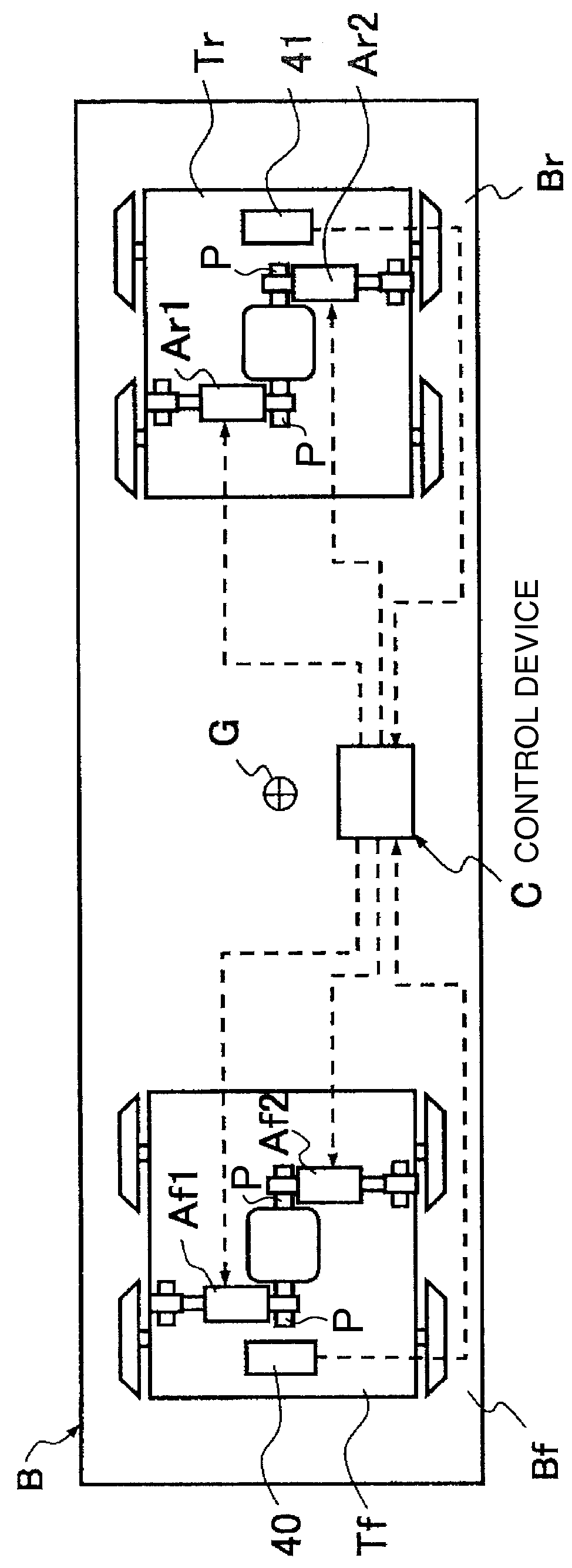 Railway vehicle damping device