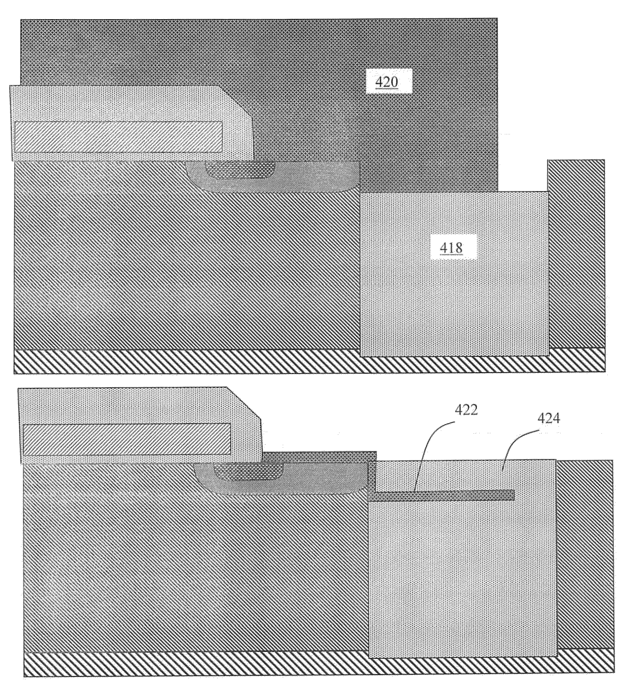 Edge termination configurations for high voltage semiconductor power devices