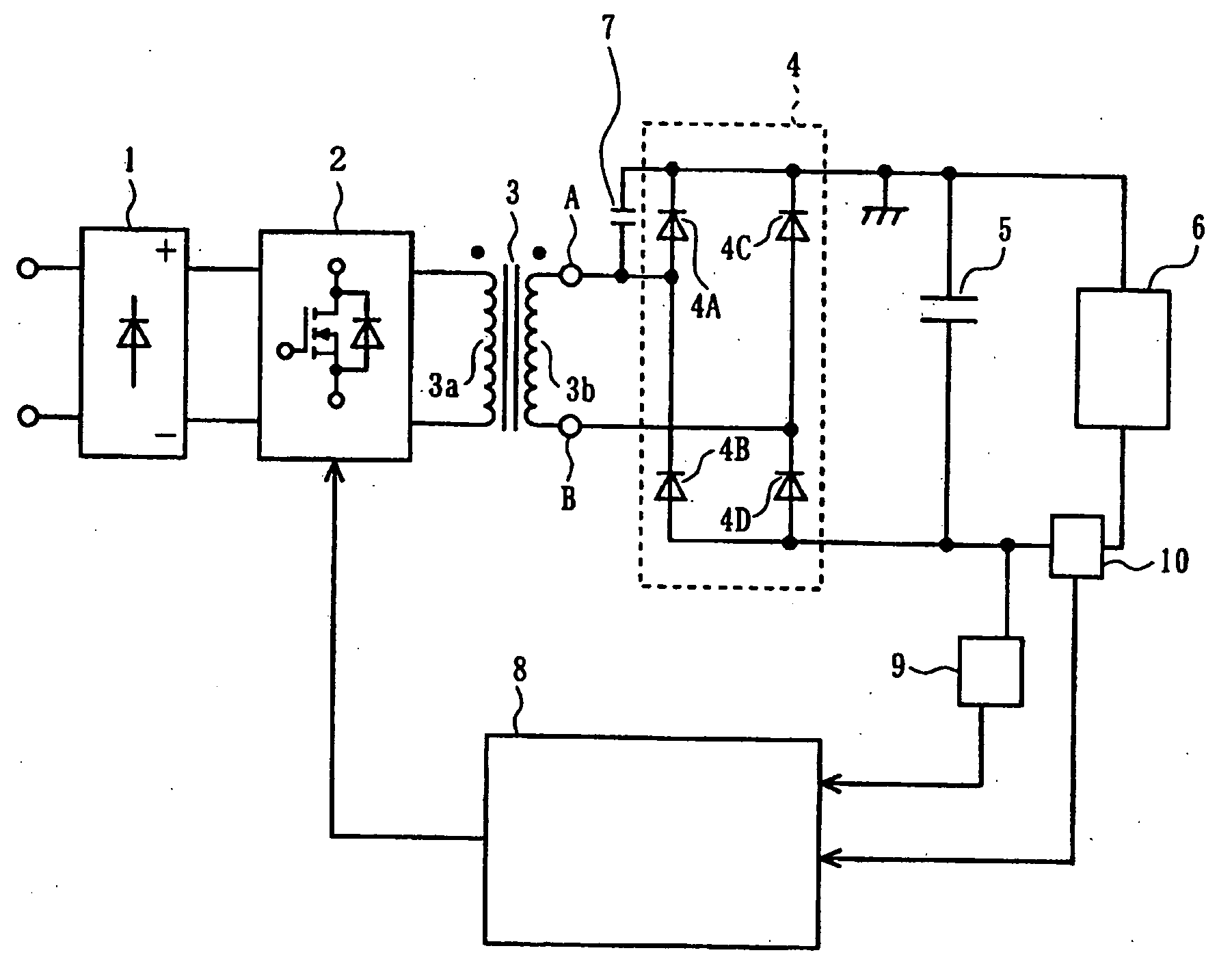 Discharge power supply apparatus