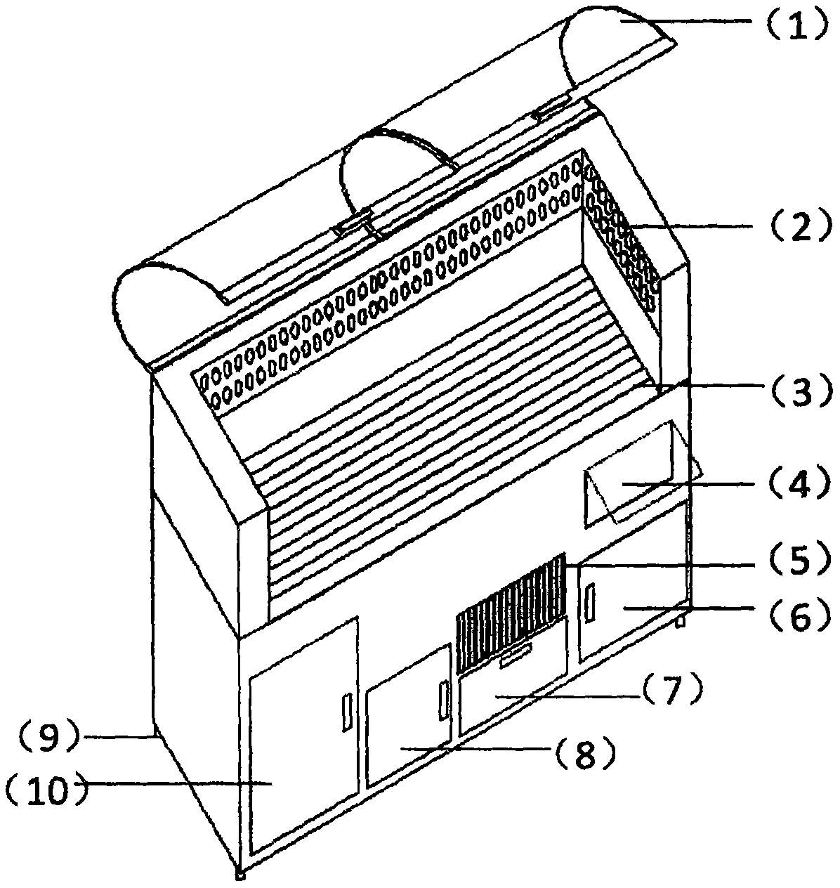 Zero-discharge type smokeless purification barbecue grill