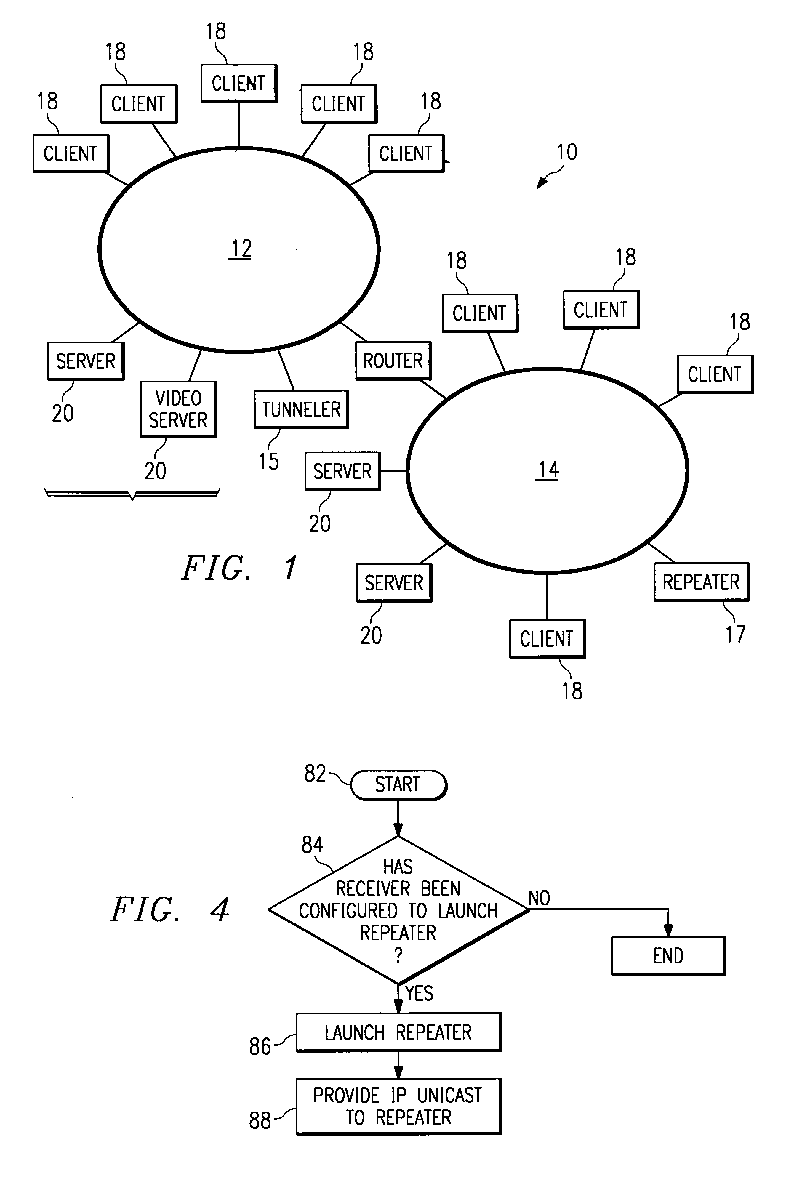 Selective tunneling of streaming data