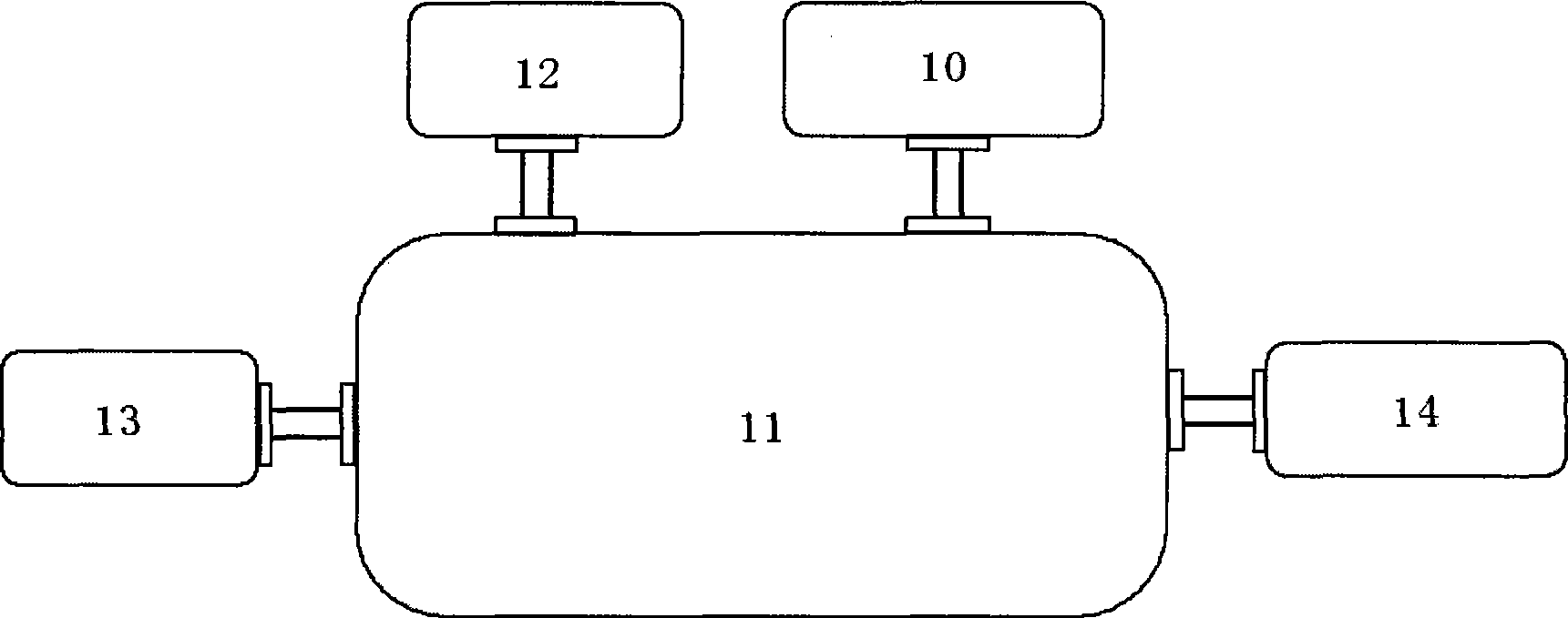 Public machine case of intelligent defibrillation machine with safety device