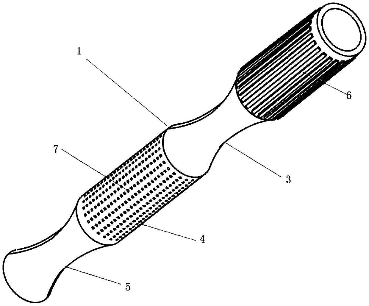 Evaporation tube structure for engine combustion chamber and engine combustion chamber structure