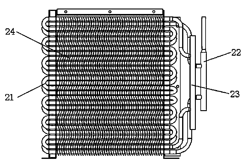 Improved air energy water heater