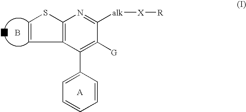 Thienopyridine derivatives, their production and use