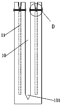 Formula and application of working solution for electrokinetic remediation of antimony contaminated soil