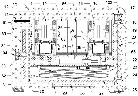 Experimental biological kit for preventing leakage pollution and use method of experimental biological kit