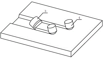 A plowing type PDC drill bit suitable for hard formations