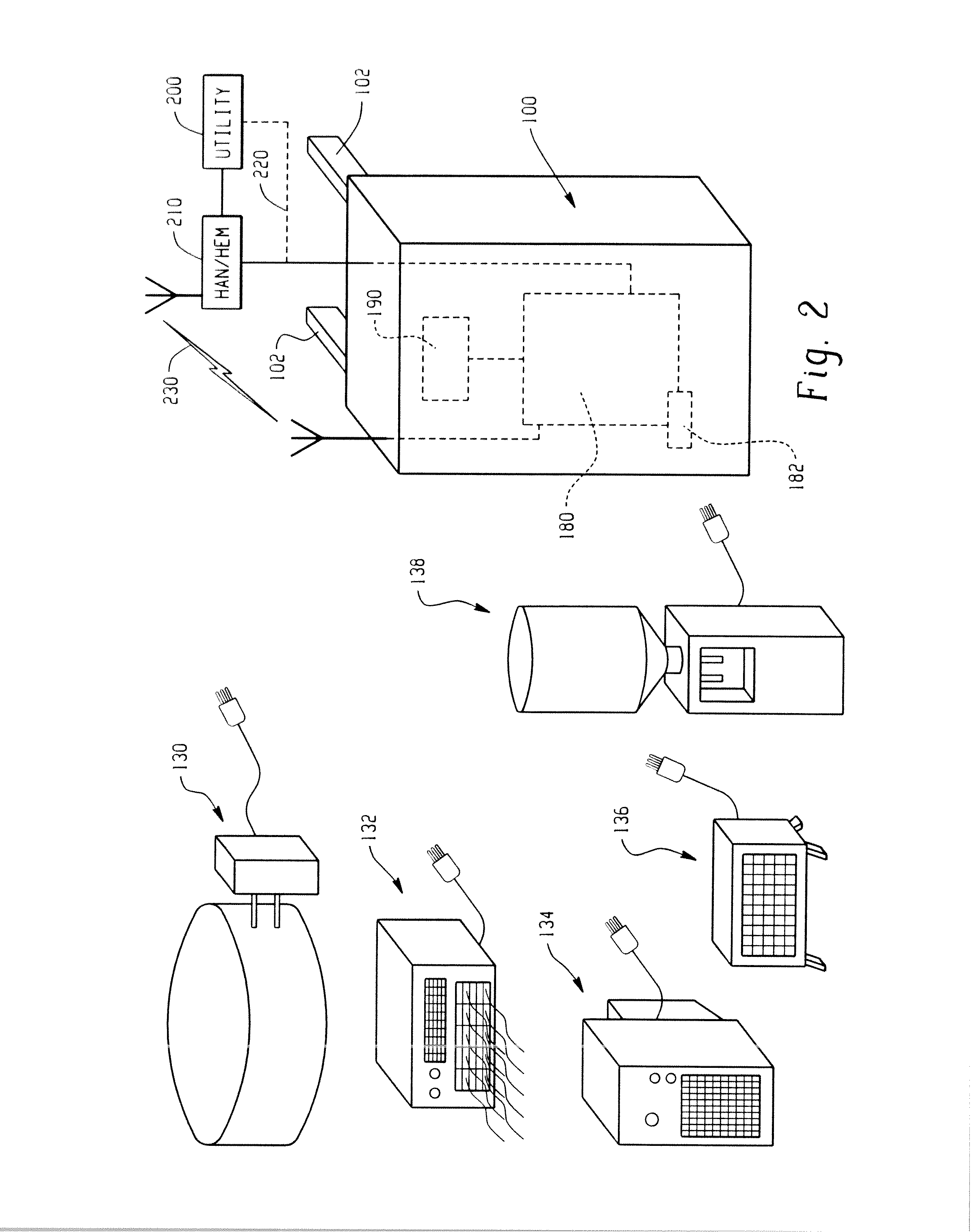 Smart plug with internal condition-based demand response capability