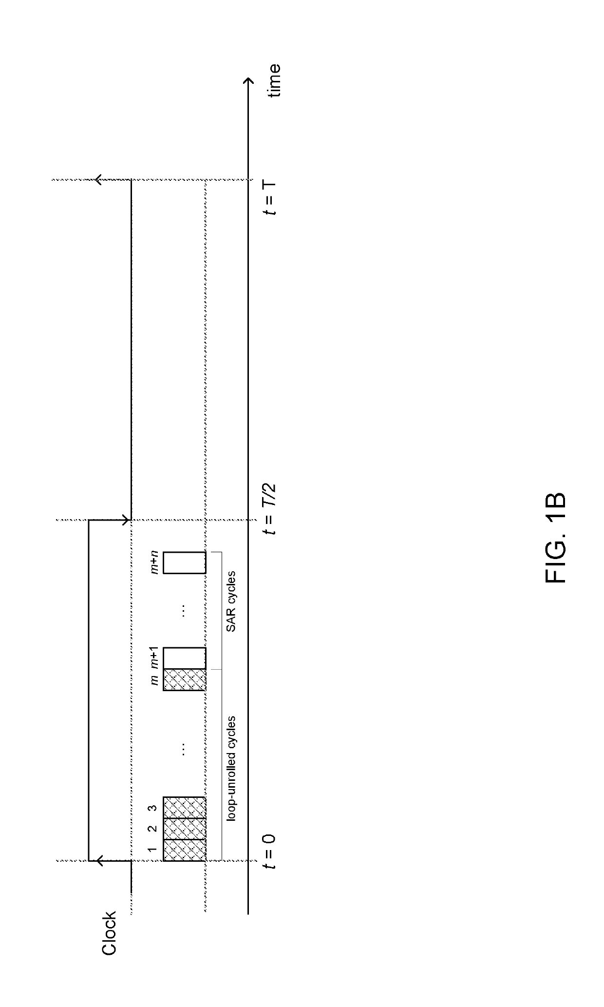 Successive approximation register (SAR) analog to digital converter (ADC) with partial loop-unrolling