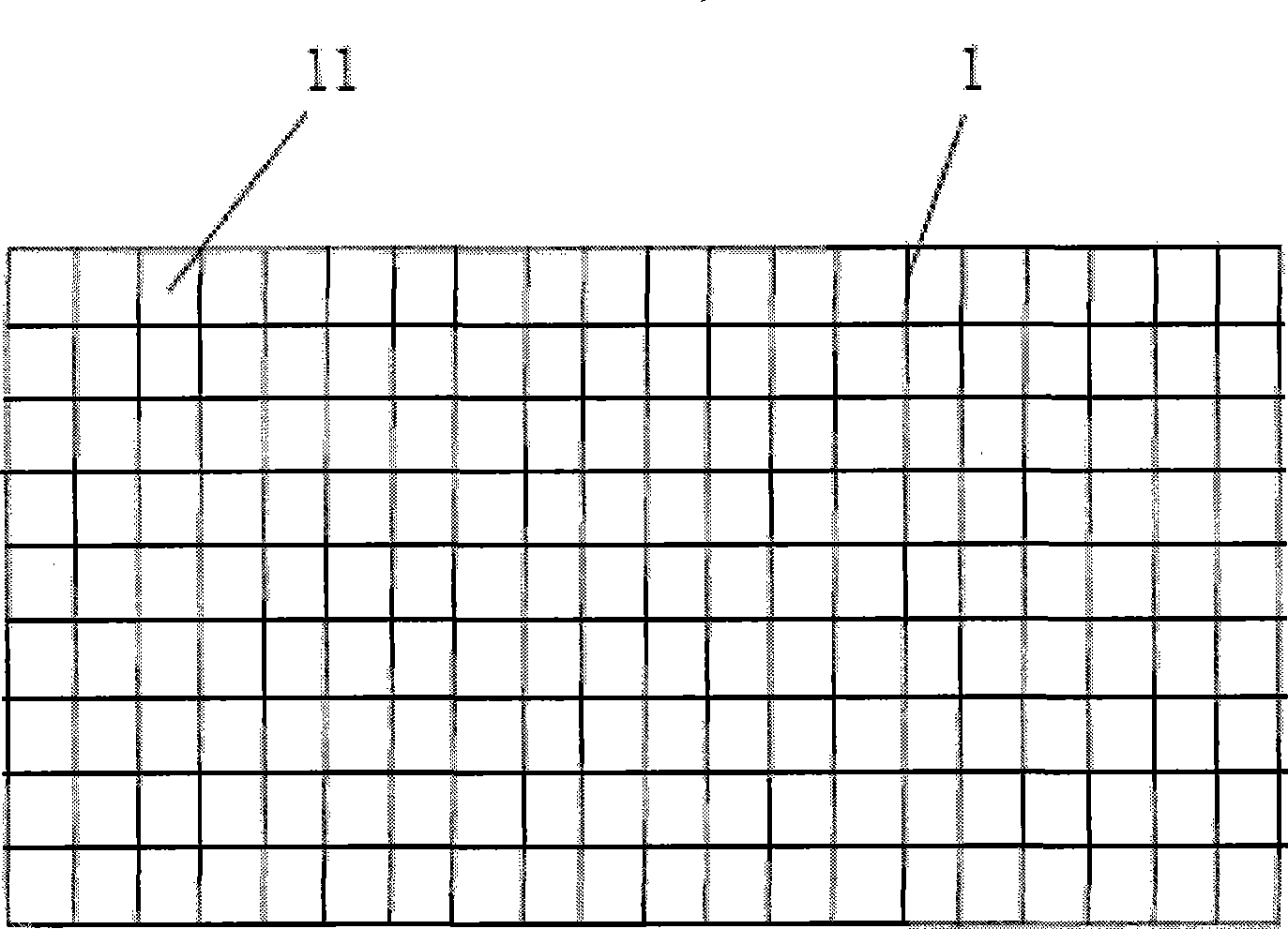 Combination unit of latex mattress