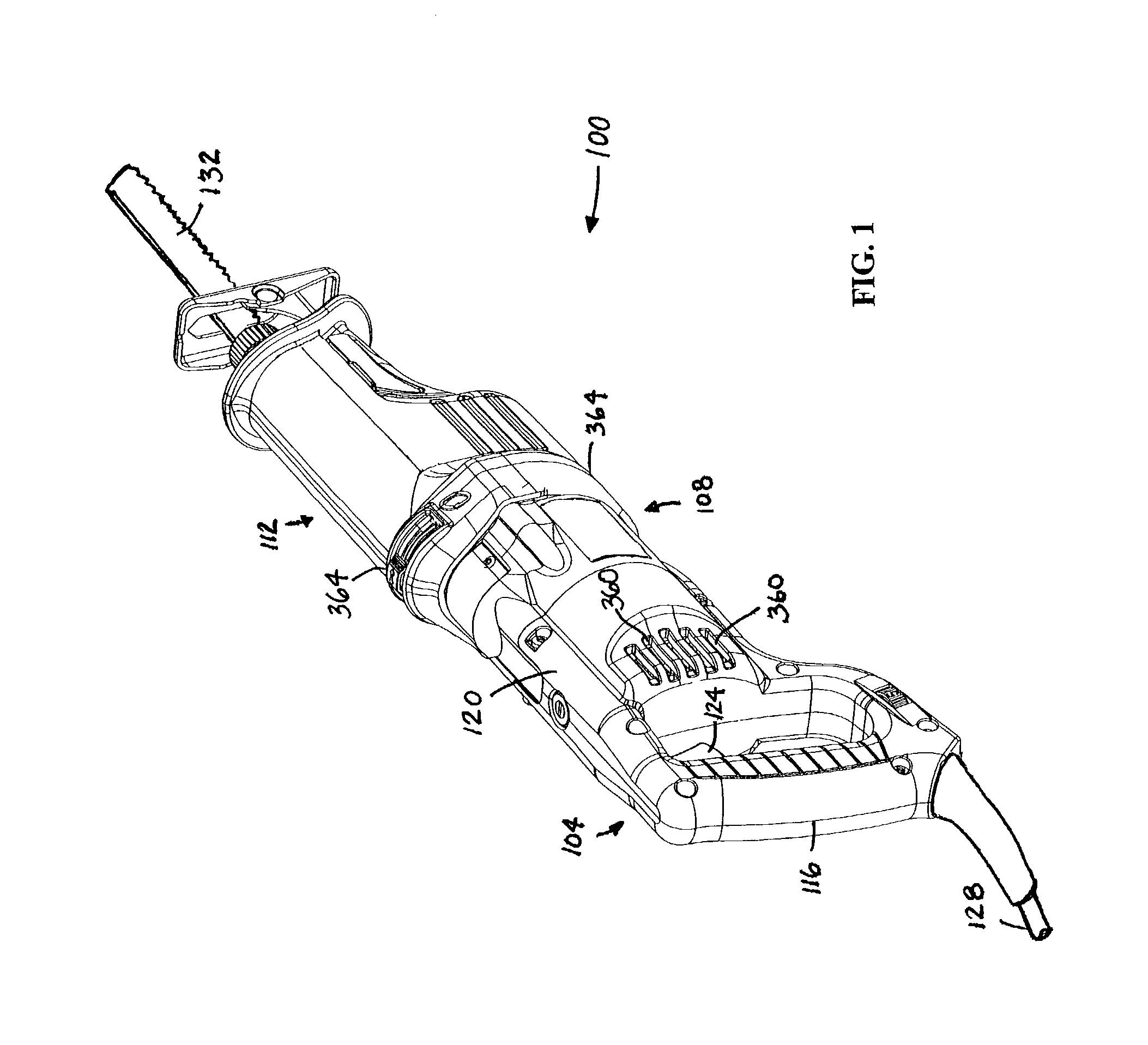 Power tools with switched reluctance motor