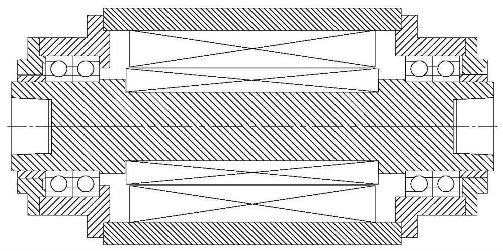 Electric main shaft and machine tool