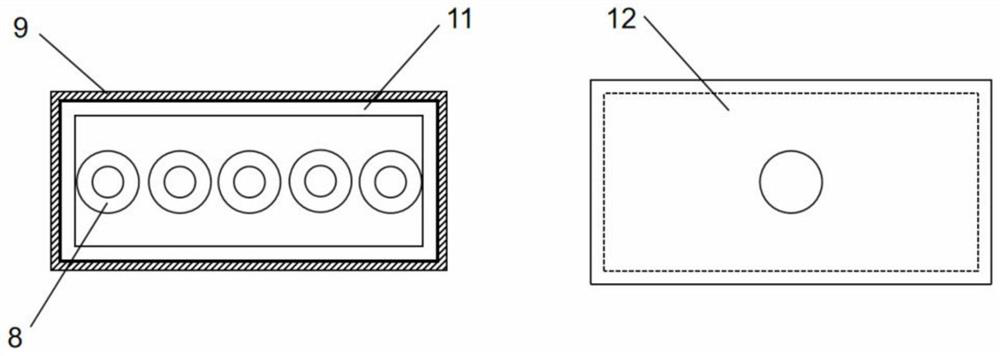 Anti-crosstalk eddy current nondestructive flaw detection system based on magnetic sensing probe