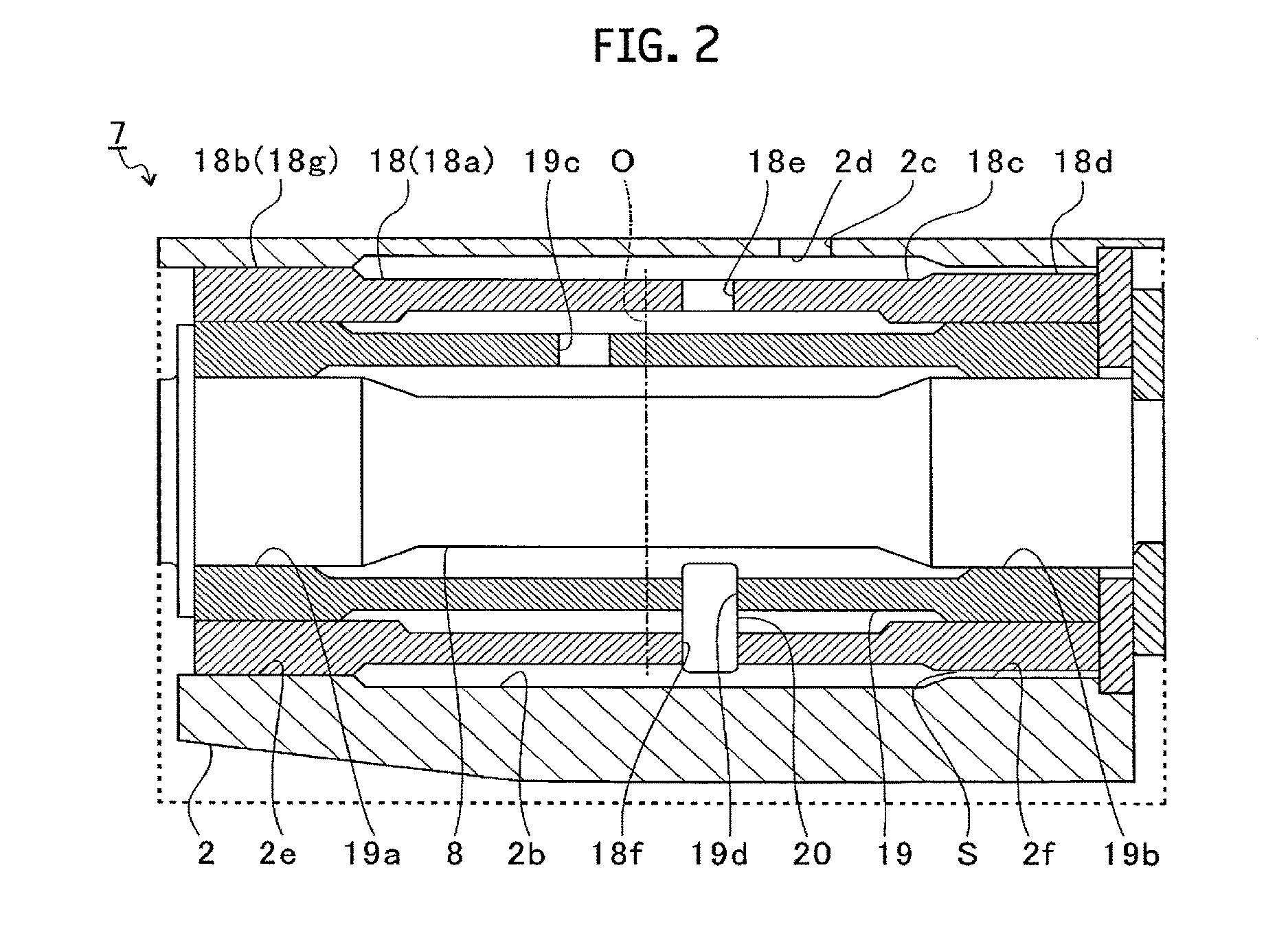 Bearing structure and turbocharger