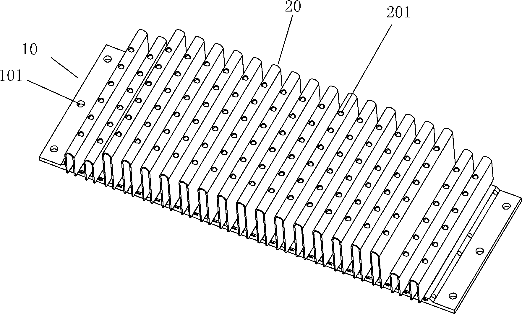 Modular heat radiator for LED lamps