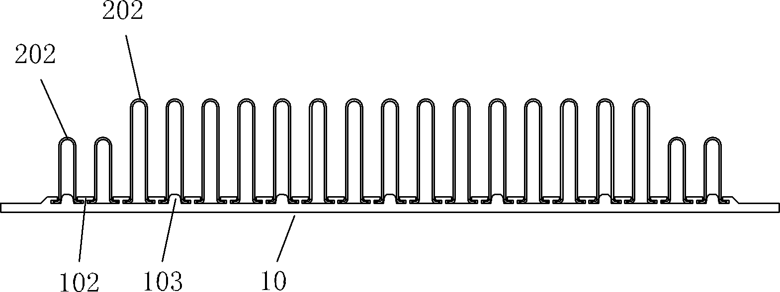 Modular heat radiator for LED lamps