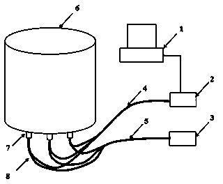 Method and device for controlling black tea moderate fermentation based on visible spectrum technology